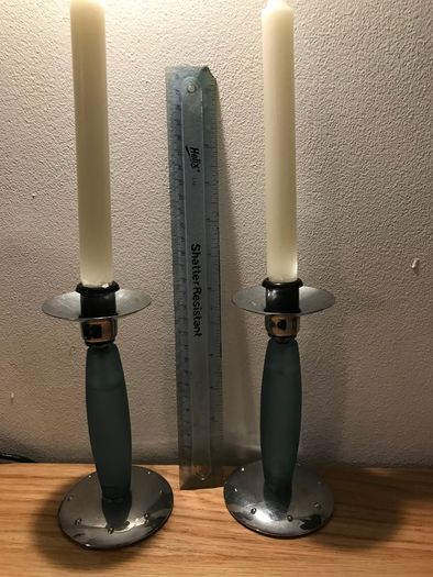 Crucifix and Pair of Candlesticks