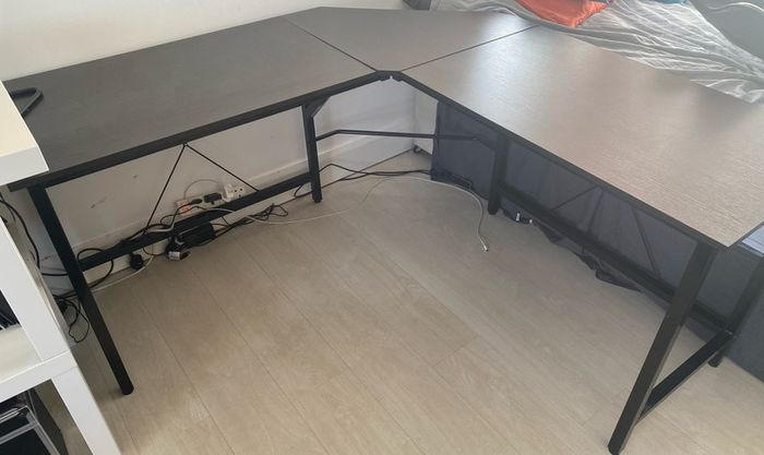 L shaped desk