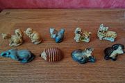 9 Vintage Wade Miniatures from 1970s