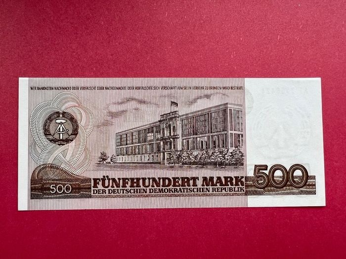 Germany  500. Marks  1985  Pick 33a   Unissued   ( Uncirculated )