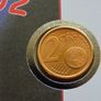 02 . 02 . 02 Lucky cent Penny coin cover - February 2nd 2002 Image 2