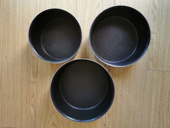 3 tefal ingenio pots