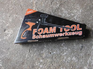 Expanding foam gun