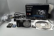 Panasonic Lumix DMC-TZ18 14.1MP Digital Camera Black - Boxed - Full Kit - Nr Min