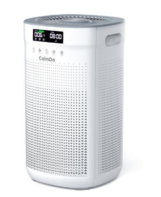 BRAND NEW Air Purifier For Home True HEPA Filters Digital LED display negative ion generator usb Rechargeable Desktop Air Cleaner