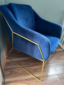 EzLiving satin style armchair