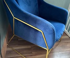 EzLiving satin style armchair