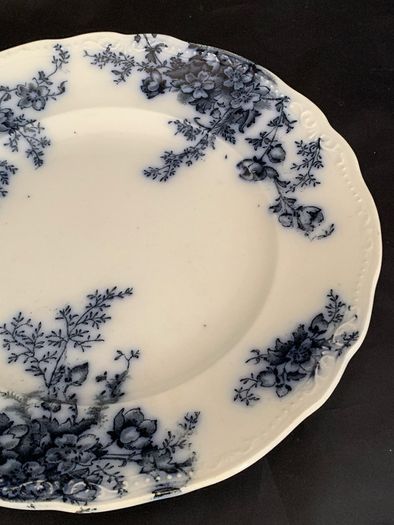 Antique Victorian plate by salt bros England