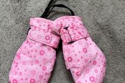 Girl mittens for up to 4 years old