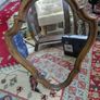 Vintage solid wood wall mirror Image 3