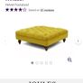 DFS Windsor Velvet Footstool Image 2