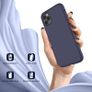 Liquid Silicone Case For iPhone 11 Pro Max Luxury Thin Soft Phone Cover New Blue - FHT6IP11PMLK Image 2