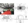 Outwell 2 person pop up tent Image 2