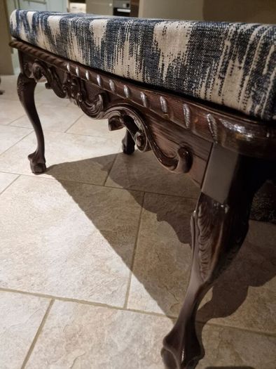 Stunning Carved Bench