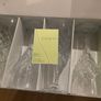 4 Galway Crystal Wine Goblets Image 2