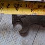 Antique spanner Selby, metal box or bed spanner, Terry's Tappet Spanner made for Old Ford Cars, Machinery and Industrial Assembly spanner DIN 894 size 11 German, DIN 894 size 15 German and a B.O.C. gas bottle cylinder spindle key Image 4