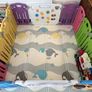 Baby Playpen and Crawling Mat Set Image 2