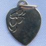 Vintage 9ct Yellow Gold Heart 375 Hallmark Image 3