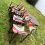 4 garden chairs and table Image 8