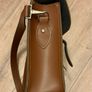 Handmade British Leather Satchel - Chestnut Brown - Made in UK Image 5