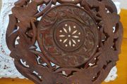 Vintage Anglo indian handcarved table