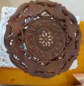 Vintage Anglo indian handcarved table