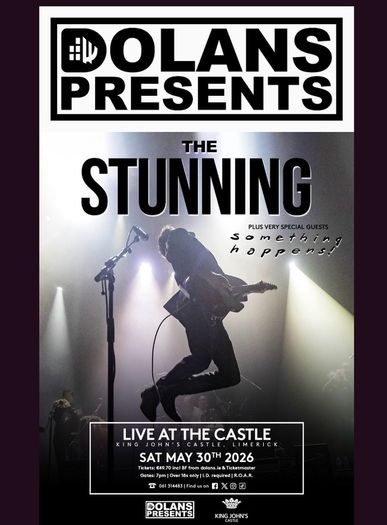 2 Cheap Tickets to The Stunning at King John's Castle - Tonight!