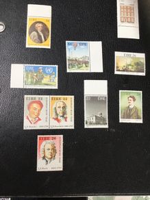 9 Miscellaneous Mint Irish Stamps.