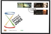 2005 Ireland UNESC Year of Physics Commemorative Stamps An Post First Day Cover (FDC)