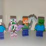 Lego Minecraft Mini Figures Lego city Police Fireman Transport workers etc Image 2