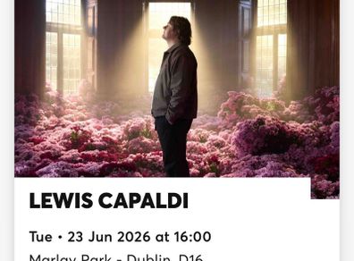 lewis capaldi tickets