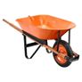 Load & 330 lbs Capacity, One Wheel Garden Dump Cart, Garden Wagon with Metal Handle & 16" Wide Track Wheels, Easy Loading Utility Yard Cart & Wagons for Lawn Farm Image 7