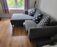 3 seater L shaped sofa