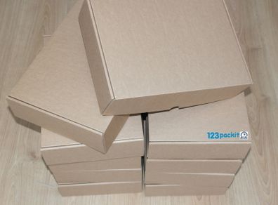Lot of 10 ecommerce boxes Eco Friendly Flat box, shipping boxes eCommerce boxes all brown double walled up to 14" laptop, art, craft , frame