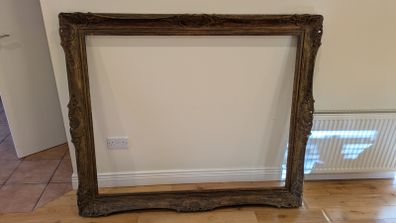 Large antique frame - wooden