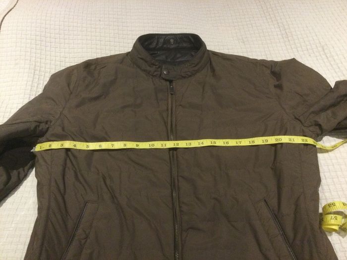 Massimo Dutti Black Leather reversible jacket XL  Pre owned.