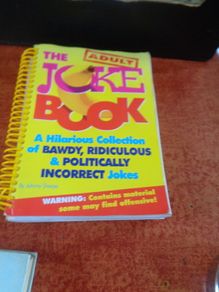 The Adult Joke Book by Johnny Sharpe