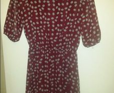 Beautiful mini/midi dress from Dunnes Owl pattern size UK10 EUR38 Postage included