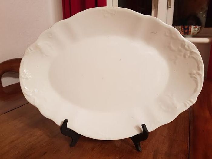 Antique Wedgewood White China Meat Platter