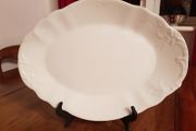 Antique Wedgewood White China Meat Platter