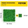 Artificial Boxwood Panel UV 48pcs Boxwood Hedge Wall Panels Artificial Grass Backdrop Wall 10X10" 4cm Green Grass Wall Fake Hedge (FREE SHIPPING) Image 6