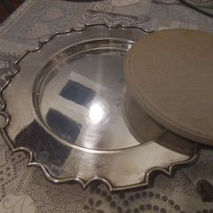 Walker & Hall Silver Plated Bread/ Cheese Server