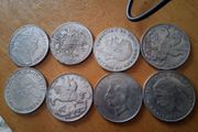 8 various Movie Prop Coins