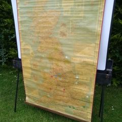 Vintage Large Route Map GB