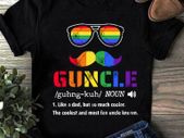 Guncle T-shirt tee top shirt uncle t-shirt
