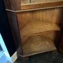 Mahogany corner display cabinet Image 4
