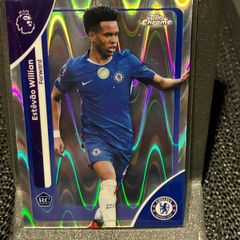 Estevao Willian 2025/26 Topps Chrome RayWave Refractor RC #68 (Chelsea)