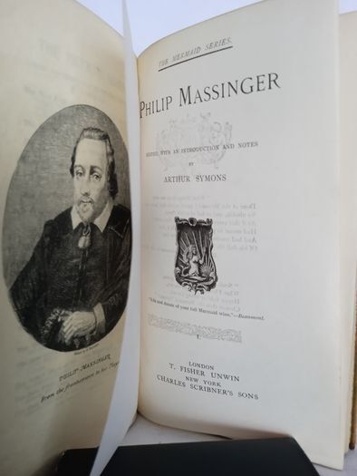 Philip Massinger Edited by Arthur Symons (2 Volume Set) (HQ421)