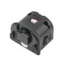 Motion Plus Adapter Sensor with Silicone case for Nintendo Wii Remote - Black Image 2