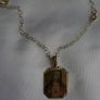 Vintage 9ct Yellow Gold 10Ct 417 Pendant and 9Ct 375 Necklace Sacred Heart Jesus Christ Pendant Necklace, Catholic Jewelry Gift, Religious Gift 4.4g Image 2